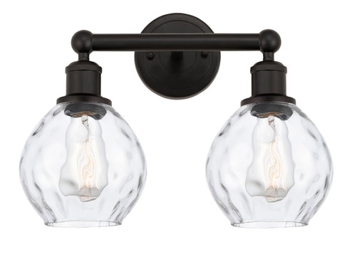 Edison Two Light Bath Vanity in Oil Rubbed Bronze (405|616-2W-OB-G362)