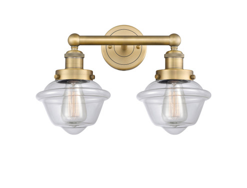 Edison Two Light Bath Vanity in Brushed Brass (405|616-2W-BB-G532)