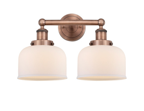 Edison Two Light Bath Vanity in Antique Copper (405|616-2W-AC-G71)
