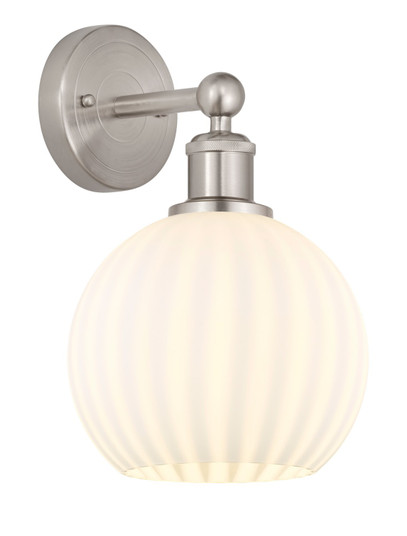 Edison One Light Wall Sconce in Satin Nickel (405|616-1W-SN-G1215-8)