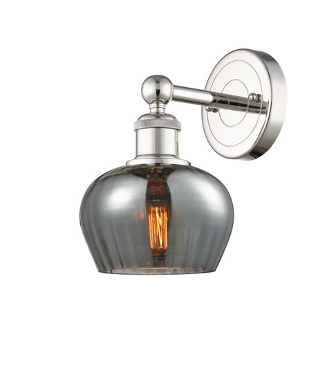Edison One Light Wall Sconce in Polished Nickel (405|616-1W-PN-G93)