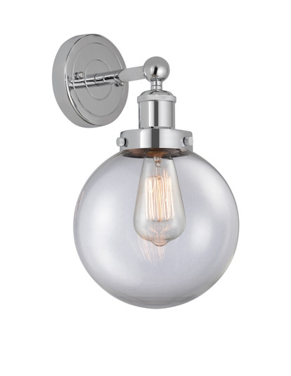 Edison One Light Wall Sconce in Polished Chrome (405|616-1W-PC-G202-8)