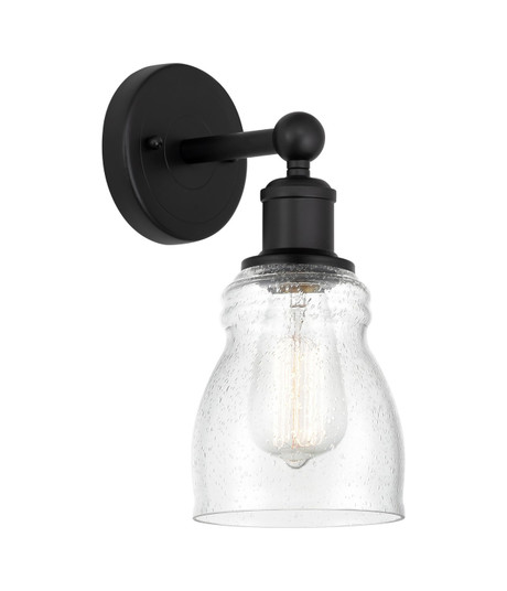 Edison One Light Wall Sconce in Matte Black (405|616-1W-BK-G394)