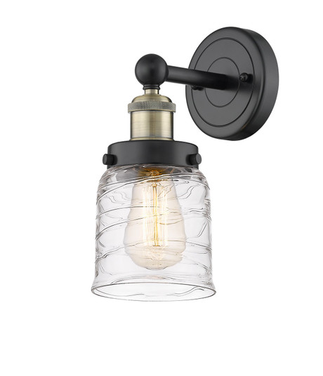 Edison One Light Wall Sconce in Black Antique Brass (405|616-1W-BAB-G513)