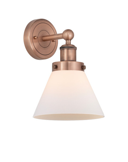 Edison One Light Wall Sconce in Antique Copper (405|616-1W-AC-G41)