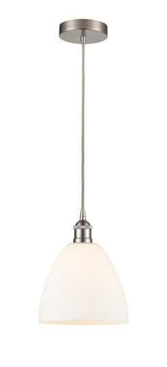 Edison One Light Mini Pendant in Brushed Satin Nickel (405|616-1P-SN-GBD-91)