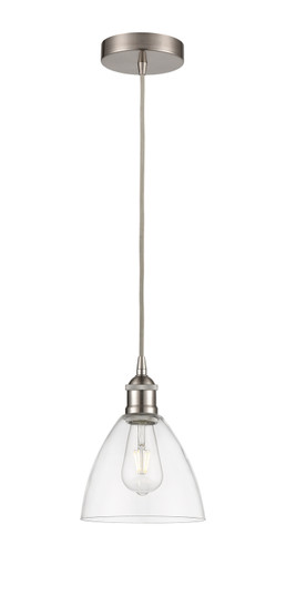 Edison LED Mini Pendant in Brushed Satin Nickel (405|616-1P-SN-GBD-752-LED)