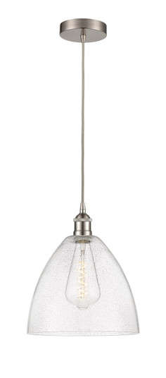 Edison One Light Mini Pendant in Brushed Satin Nickel (405|616-1P-SN-GBD-124)