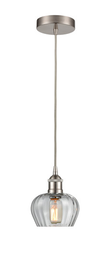 Edison One Light Mini Pendant in Brushed Satin Nickel (405|616-1P-SN-G92)