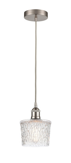 Edison One Light Mini Pendant in Brushed Satin Nickel (405|616-1P-SN-G402)