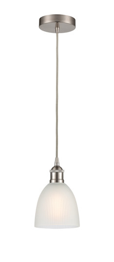 Edison LED Mini Pendant in Brushed Satin Nickel (405|616-1P-SN-G381-LED) Edison LED Mini Pendant in Brushed Satin Nickel (405|616-1P-SN-G381-LED)