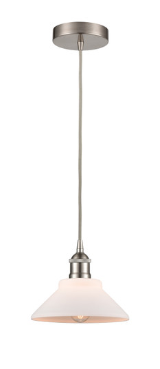 Edison One Light Mini Pendant in Brushed Satin Nickel (405|616-1P-SN-G131)