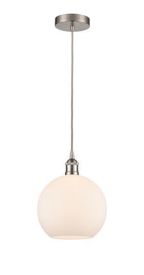 Edison One Light Mini Pendant in Brushed Satin Nickel (405|616-1P-SN-G121-10)
