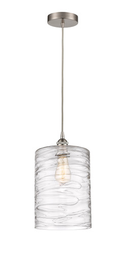 Edison One Light Mini Pendant in Brushed Satin Nickel (405|616-1P-SN-G1113-L)