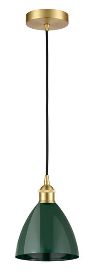 Edison One Light Mini Pendant in Satin Gold (405|616-1P-SG-MBD-75-GR)