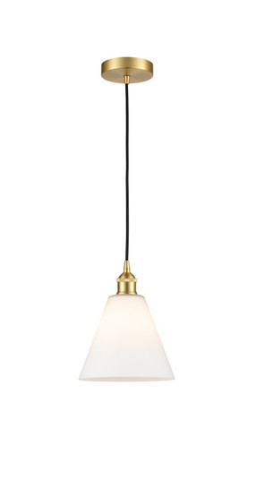 Edison One Light Mini Pendant in Satin Gold (405|616-1P-SG-GBC-81)