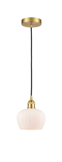 Edison One Light Mini Pendant in Satin Gold (405|616-1P-SG-G91)