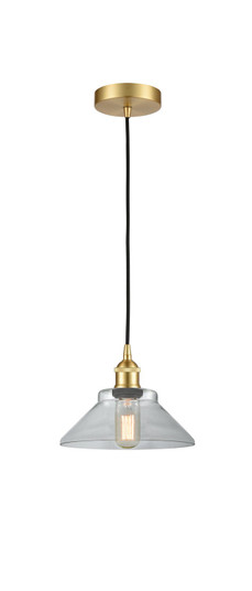 Edison One Light Mini Pendant in Satin Gold (405|616-1P-SG-G132)