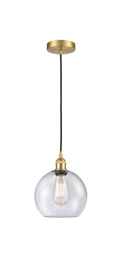 Edison One Light Mini Pendant in Satin Gold (405|616-1P-SG-G124-8)