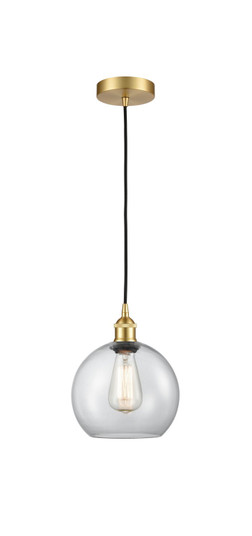 Edison One Light Mini Pendant in Satin Gold (405|616-1P-SG-G122-8)