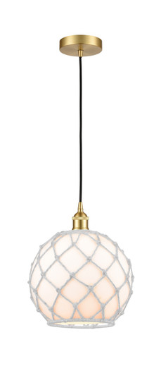 Edison One Light Mini Pendant in Satin Gold (405|616-1P-SG-G121-10RW)