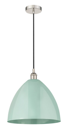 Edison One Light Mini Pendant in Polished Nickel (405|616-1P-PN-MBD-16-SF)