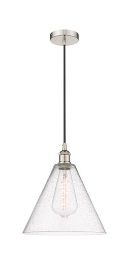 Edison One Light Mini Pendant in Polished Nickel (405|616-1P-PN-GBC-124)