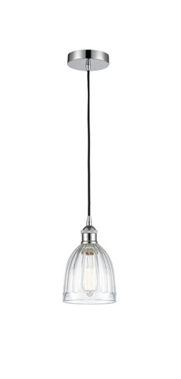 Edison One Light Mini Pendant in Polished Chrome (405|616-1P-PC-G442)