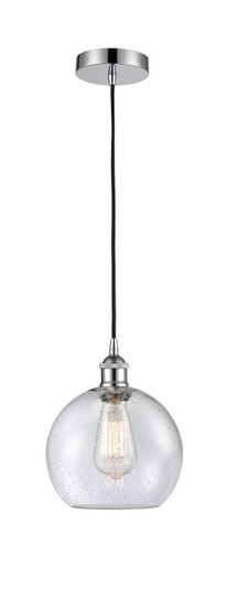 Edison One Light Mini Pendant in Polished Chrome (405|616-1P-PC-G124-8)