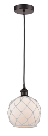 Edison LED Mini Pendant in Oil Rubbed Bronze (405|616-1P-OB-G121-8RW-LED)