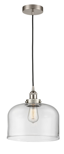Edison LED Mini Pendant in Brushed Satin Nickel (405|616-1PH-SN-G72-L-LED)