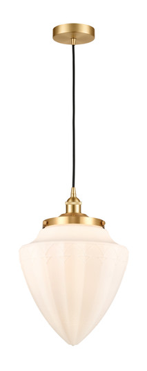 Edison One Light Mini Pendant in Satin Gold (405|616-1PH-SG-G661-12)