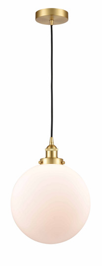 Edison One Light Mini Pendant in Satin Gold (405|616-1PH-SG-G201-12)