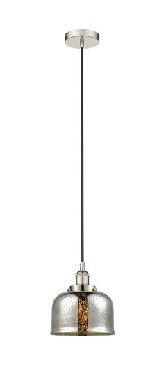 Edison One Light Mini Pendant in Polished Nickel (405|616-1PH-PN-G78)