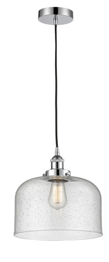 Edison LED Mini Pendant in Polished Chrome (405|616-1PH-PC-G74-L-LED)