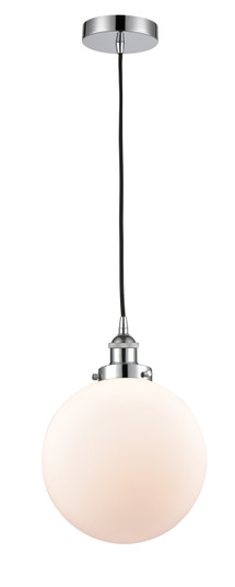 Edison LED Mini Pendant in Polished Chrome (405|616-1PH-PC-G201-10-LED)