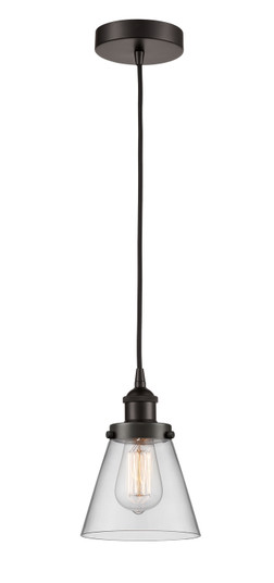 Edison One Light Mini Pendant in Oil Rubbed Bronze (405|616-1PH-OB-G62)