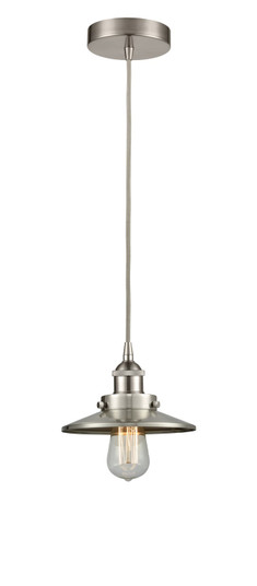 Edison LED Mini Pendant in Matte Black (405|616-1PH-BK-M6-LED)
