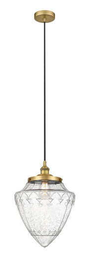 Edison One Light Mini Pendant in Brushed Brass (405|616-1PH-BB-G664-12)