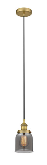Edison One Light Mini Pendant in Brushed Brass (405|616-1PH-BB-G53)