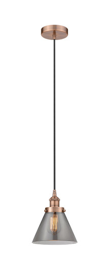 Edison One Light Mini Pendant in Antique Copper (405|616-1PH-AC-G43)