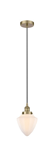 Edison One Light Mini Pendant in Antique Brass (405|616-1PH-AB-G661-7)