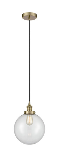 Edison One Light Mini Pendant in Antique Brass (405|616-1PH-AB-G202-10)