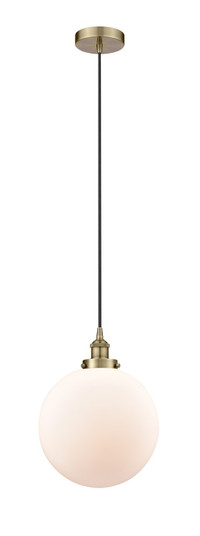 Edison One Light Mini Pendant in Antique Brass (405|616-1PH-AB-G201-12)