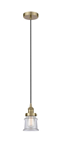 Edison One Light Mini Pendant in Antique Brass (405|616-1PH-AB-G182S)