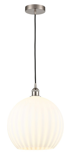 Edison LED Pendant in Matte Black (405|616-1P-BK-G122-14-LED)