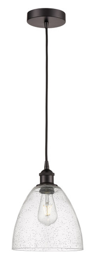 Edison LED Mini Pendant in Brushed Brass (405|616-1P-BB-GBD-92-LED)