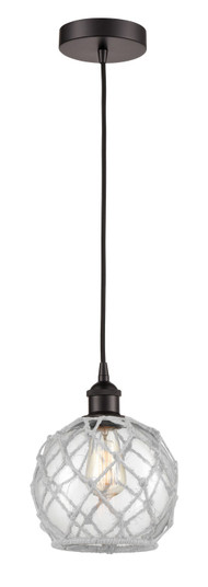 Edison LED Mini Pendant in Brushed Brass (405|616-1P-BB-G121-8RB-LED)