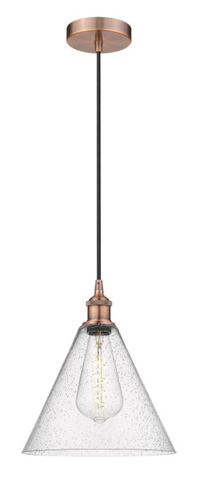 Edison One Light Mini Pendant in Antique Copper (405|616-1P-AC-GBC-124)