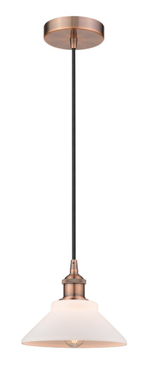 Edison One Light Mini Pendant in Antique Copper (405|616-1P-AC-G131)